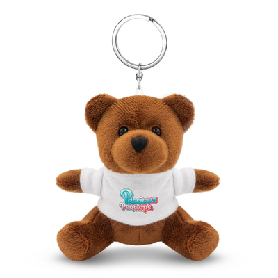 Teddybär aus Plüsch, Schlüsselanhänger | Telmo