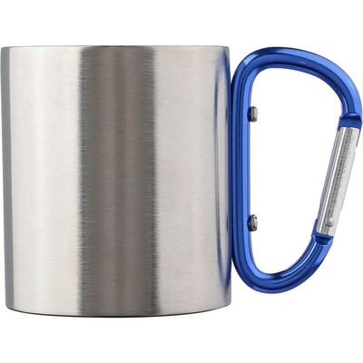 Mug en métal 185 ml avec mousqueton