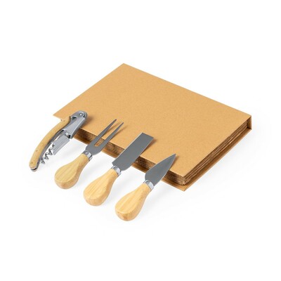 Käse-Set, 4 Stück