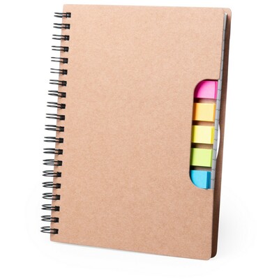 Porte-mémo, carnet env. A5, notes autocollantes