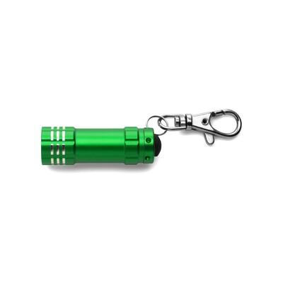 Schlüsselanhänger, Karabinerhaken, Taschenlampe 3 LED