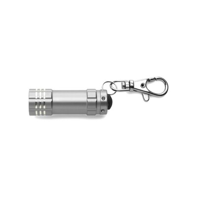 Schlüsselanhänger, Karabinerhaken, Taschenlampe 3 LED