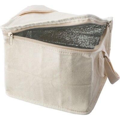Kühltasche aus Baumwolle und Jute