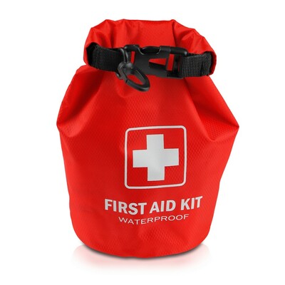 Air Gifts Erste-Hilfe-Set in wasserdichtem Koffer mit Karabiner, 47-tlg. | Ryan