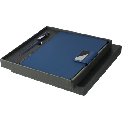 Coffret cadeau : stylo, carnet