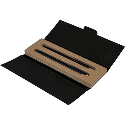 Writing set, ball pen and roller ball pen
