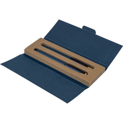 Writing set, ball pen and roller ball pen